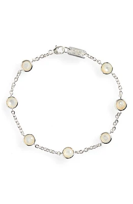 Ippolita Lollipop Mother-of-Pearl Station Bracelet in Silver at Nordstrom, Size 7.5