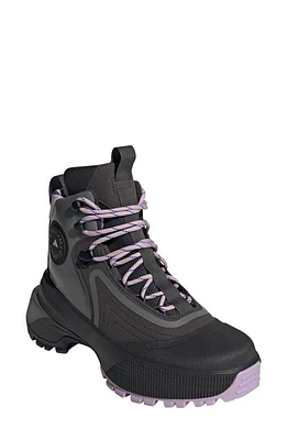 adidas by Stella McCartney Terrex Insulated Hiking Boot in Utility Black/purple/grey at Nordstrom, Size 7.5