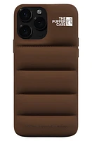 Urban Sophistication The Puffer Case iPhone 14 Pro Case in Hot Chocolate at Nordstrom