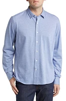 34 Heritage Star Dot Print Cotton Button-Up Shirt Indigo at Nordstrom,