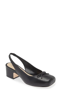 Sandy Liang Slingback Pump Black Napa at Nordstrom,