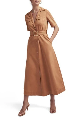 Favorite Daughter The Expressing Myself Belted A-Line Dress Macchiato at Nordstrom,