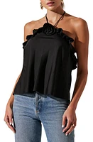 ASTR the Label Alix Rosette Halter Top at Nordstrom,