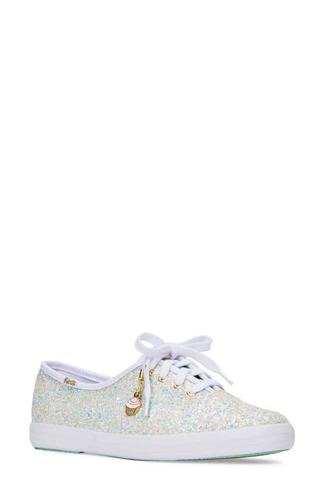 Keds x Magnolia Bakery Champ Sneaker White/Multi Glittr at Nordstrom,