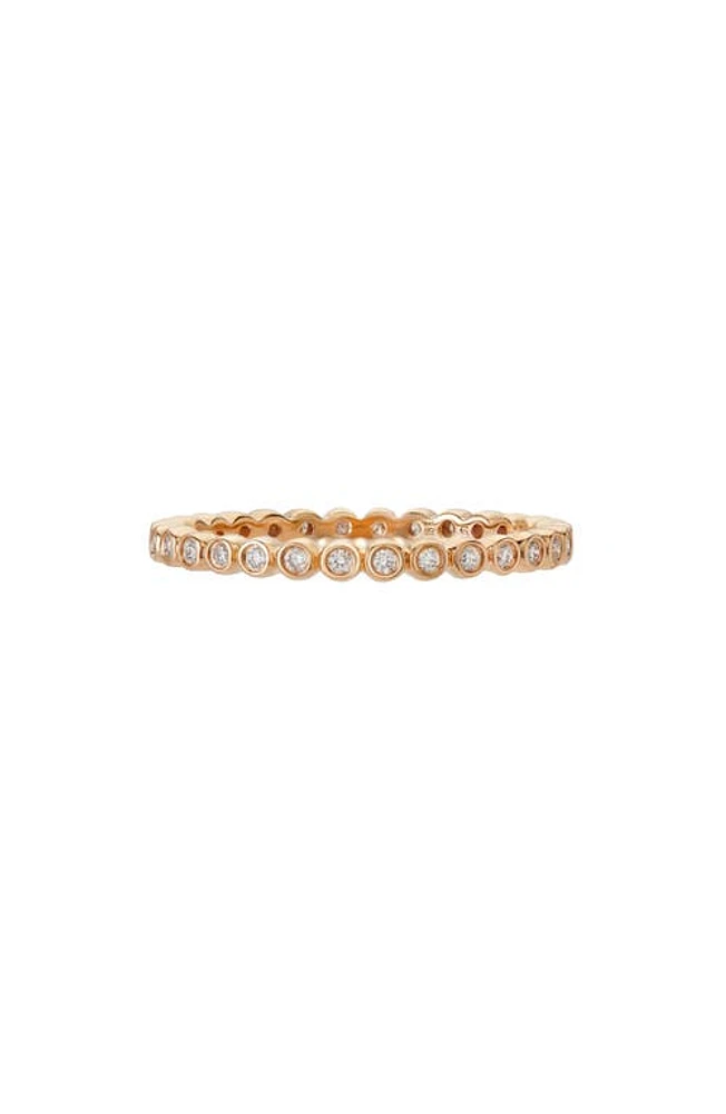 Sethi Couture Mini Bezel Diamond Band Ring 18K Rg at Nordstrom, Us