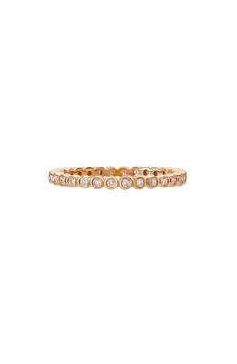 Sethi Couture Mini Bezel Diamond Band Ring 18K Rg at Nordstrom, Us