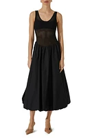 ASTR the Label Contrast Midi Sundress at Nordstrom,