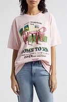 FARM Rio Come to Cotton Graphic T-Shirt Pink at Nordstrom,