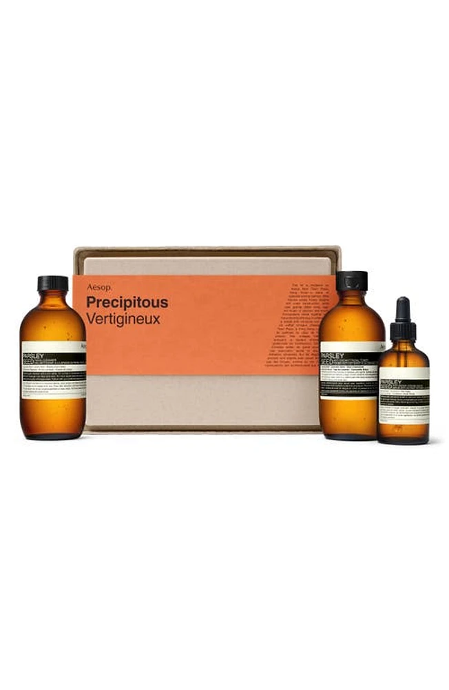 Aesop Precipitous Parsley Skin Care Trio Set at Nordstrom