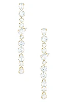 Ettika Crystal Linear Drop Earrings in Gold at Nordstrom