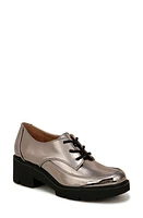 Naturalizer Darry Lace-Up Derby Pewter Faux Leather at Nordstrom,