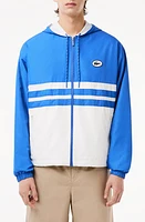 Lacoste Water Repellent Colorblock Hooded Jacket Itv Ladigue/Farine at Nordstrom, Us