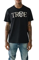 True Religion Brand Jeans True Face Graphic T-Shirt in Jet Black at Nordstrom, Size Small