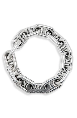 Good Art Hlywd Men's Model 22 Anchor Chain Bracelet Silver at Nordstrom,