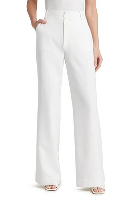 Favorite Daughter The Jones Wide Leg Pants Ivory at Nordstrom,