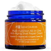 Seoul Ceuticals Korean Skincare Anti-Aging Snail Repair Cream in Clear at Nordstrom