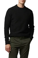 Rodd & Gunn Gowan Valley Lambswool Crewneck Sweater in Ebony at Nordstrom, Size Medium