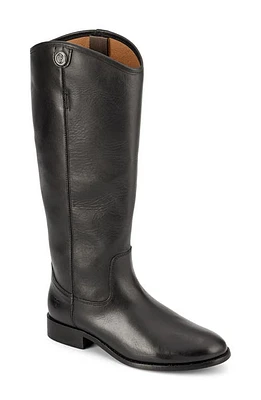 Frye Melissa Button Knee High Boot Black Crust Laredo at Nordstrom,