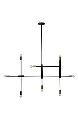 Renwil Reegler Ceiling Light Fixture in Black Powder Antique Brass at Nordstrom