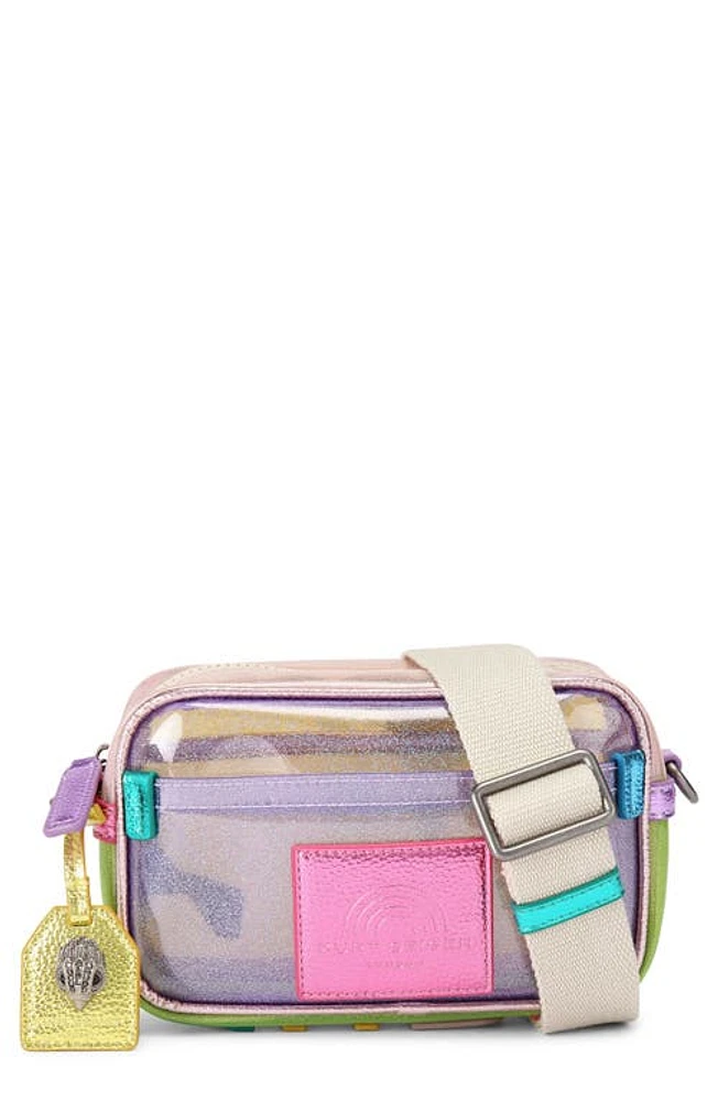 Kurt Geiger London Small Southbank Vinyl Camera Crossbody Bag in Mult/other at Nordstrom