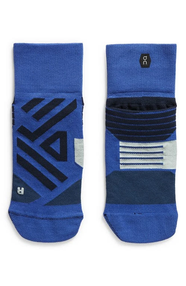 On Performance Quarter Crew Socks Cobalt/Denim at Nordstrom,