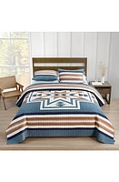 Pendleton Silver City Reversible Quilt & Sham Set in Blue Mirage at Nordstrom