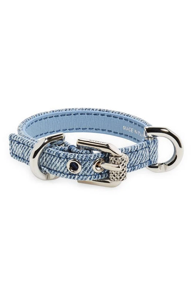 Givenchy Voyou Denim Bracelet Blue at Nordstrom,