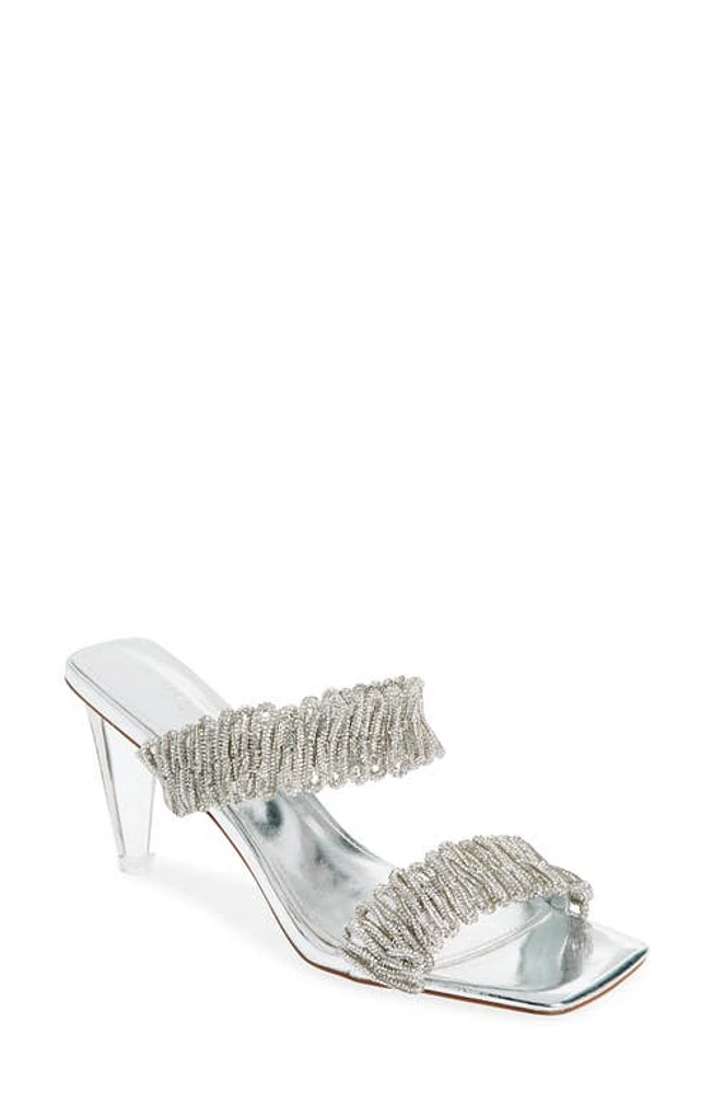 AZALEA WANG Silvervine Slide Sandal at Nordstrom,