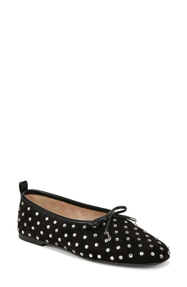 Sam Edelman Ari Gem Ballet Flat Black at Nordstrom,