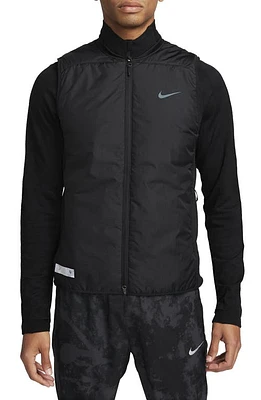 Nike Therma-FIT ADV Running Division Aerolayer Vest Black at Nordstrom,