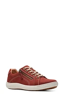 Clarks(r) Nalle Lace-Up Sneaker Chestnut Nubuck at Nordstrom,