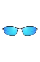 Oakley Whisker 60mm Prizm Oval Sunglasses in Sapphire at Nordstrom