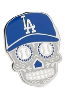 Cufflinks, Inc. LA Dodgers Sugar Skull Lapel Pin in White at Nordstrom