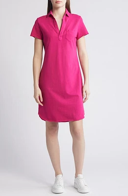 Frank & Eileen Lauren Polo Dress Magenta at Nordstrom,