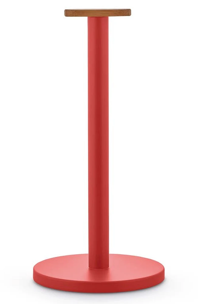 ALESSI Mattina Paper Towel Roll Holder in Red at Nordstrom