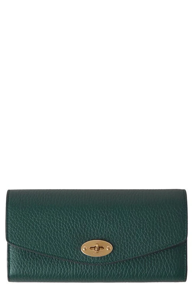 Mulberry Darley Leather Wallet in Mulberry Green at Nordstrom