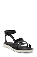 TOMS Rory Ankle Strap Sandal Black at Nordstrom,