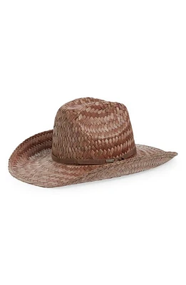 Brixton Houston Straw Cowboy Hat Toffee at Nordstrom,