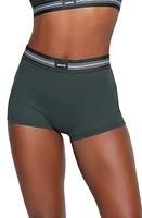 SKIMS Stretch Cotton Rib Boyshorts at Nordstrom,