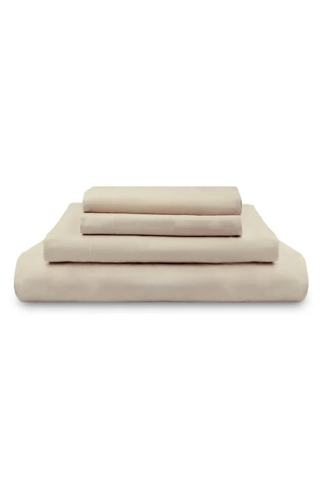 Sijo 400 Thread Count Organic Cotton Percale Sheet Set in Fog at Nordstrom