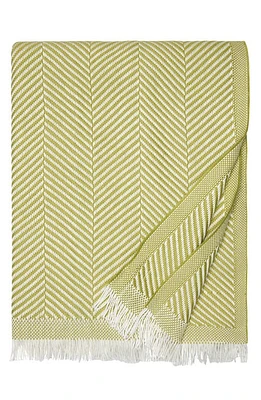 SFERRA Costa Cotton Throw in Kiwi at Nordstrom