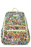 JuJuBe Ju-Ju-Be Zealous Water Resistant Diaper Backpack in Animalini 2.0 at Nordstrom