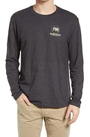 The Normal Brand Registered Trademark Long Sleeve Graphic Tee in Charcoal at Nordstrom, Size Small