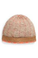 Eckhaus Latta Campus Reversible Beanie in Campari at Nordstrom