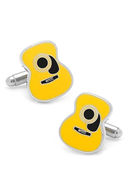 Cufflinks, Inc. Guitar Cuff Links in Yellow at Nordstrom