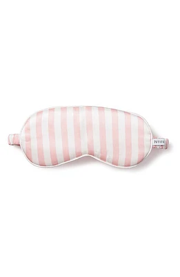 Petite Plume Stripe Silk Sleep Mask in Pink at Nordstrom