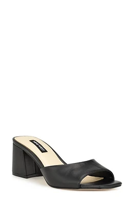 Nine West Gagen Slide Sandal in Black at Nordstrom, Size 7