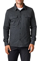 Western Rise Transit Knit Button-Up Overshirt at Nordstrom,