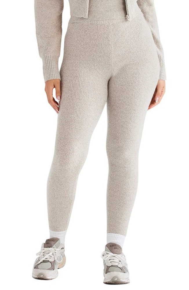 HOUSE OF CB Sydney Ribbed Leggings Opal at Nordstrom,