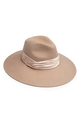 Eugenia Kim Emmanuelle Wool Fedora in Sand at Nordstrom